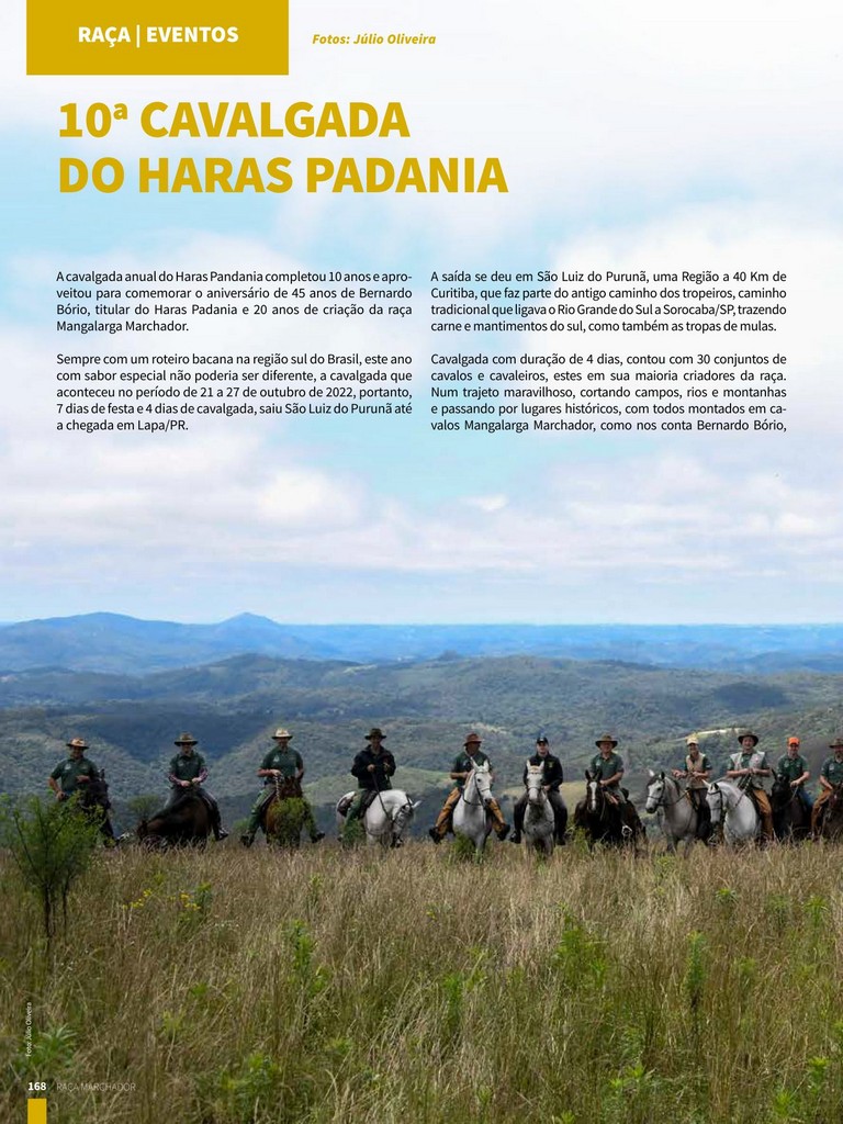 10ª CAVALGADA DO HARAS PADANIA 