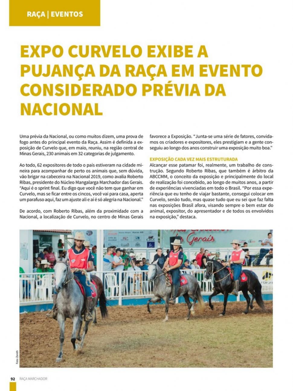 Expo Curvelo exibe a pujança da raça em evento considerado prévia da nacional