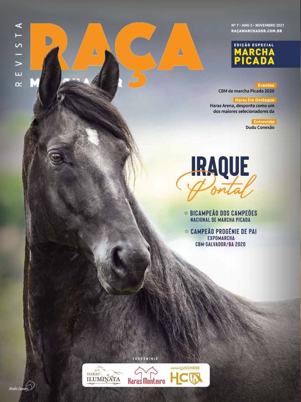 Capa da edição Nº 07: Iraque Pontal, bicampeão dos campeões